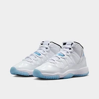 Jordan 11 Retro GS White / Legend Blue - Black