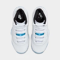 Jordan 11 Retro GS White / Legend Blue - Black