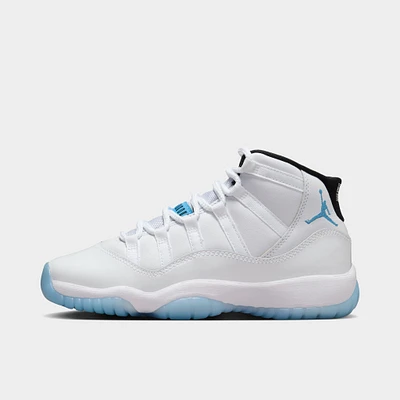 Jordan 11 Retro GS White / Legend Blue - Black
