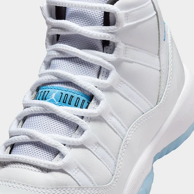 Jordan 11 Retro GS White / Legend Blue - Black