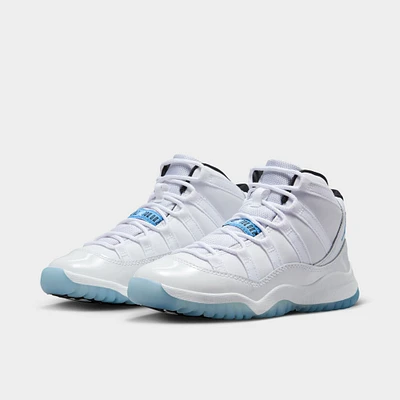 Jordan 11 Retro PS White / Legend Blue - Black