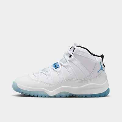 Jordan 11 Retro PS White / Legend Blue - Black