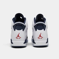 Jordan 6 Retro GS White / Varsity Red - Midnight Navy