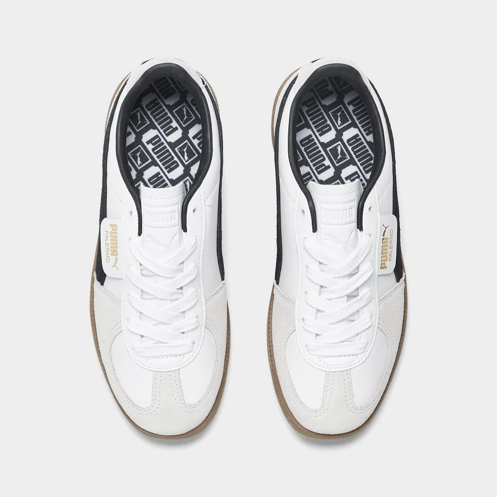 Puma Women's Palermo Leather White / Vapor Grey - Gum