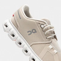 On Women's Cloud 6 Pearl / White