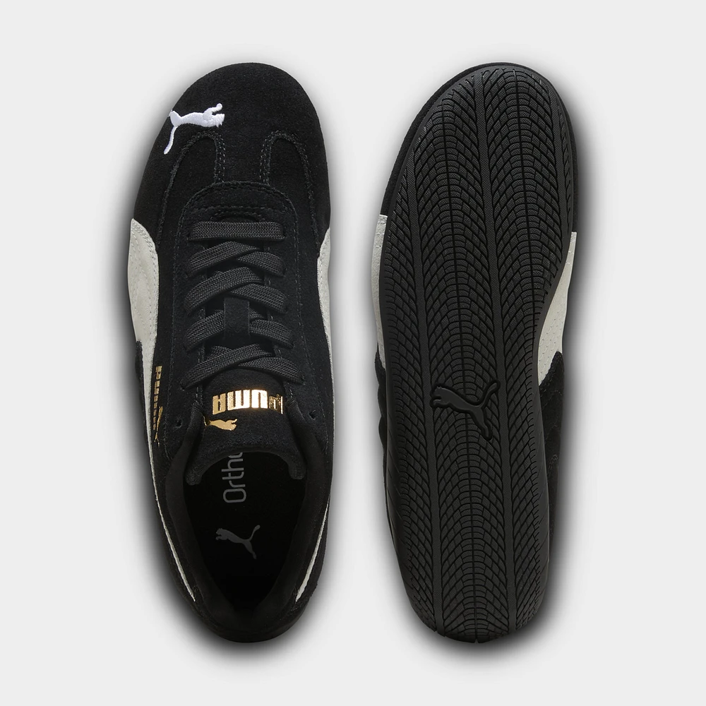 PUMA Juniors' Speedcat Black / White