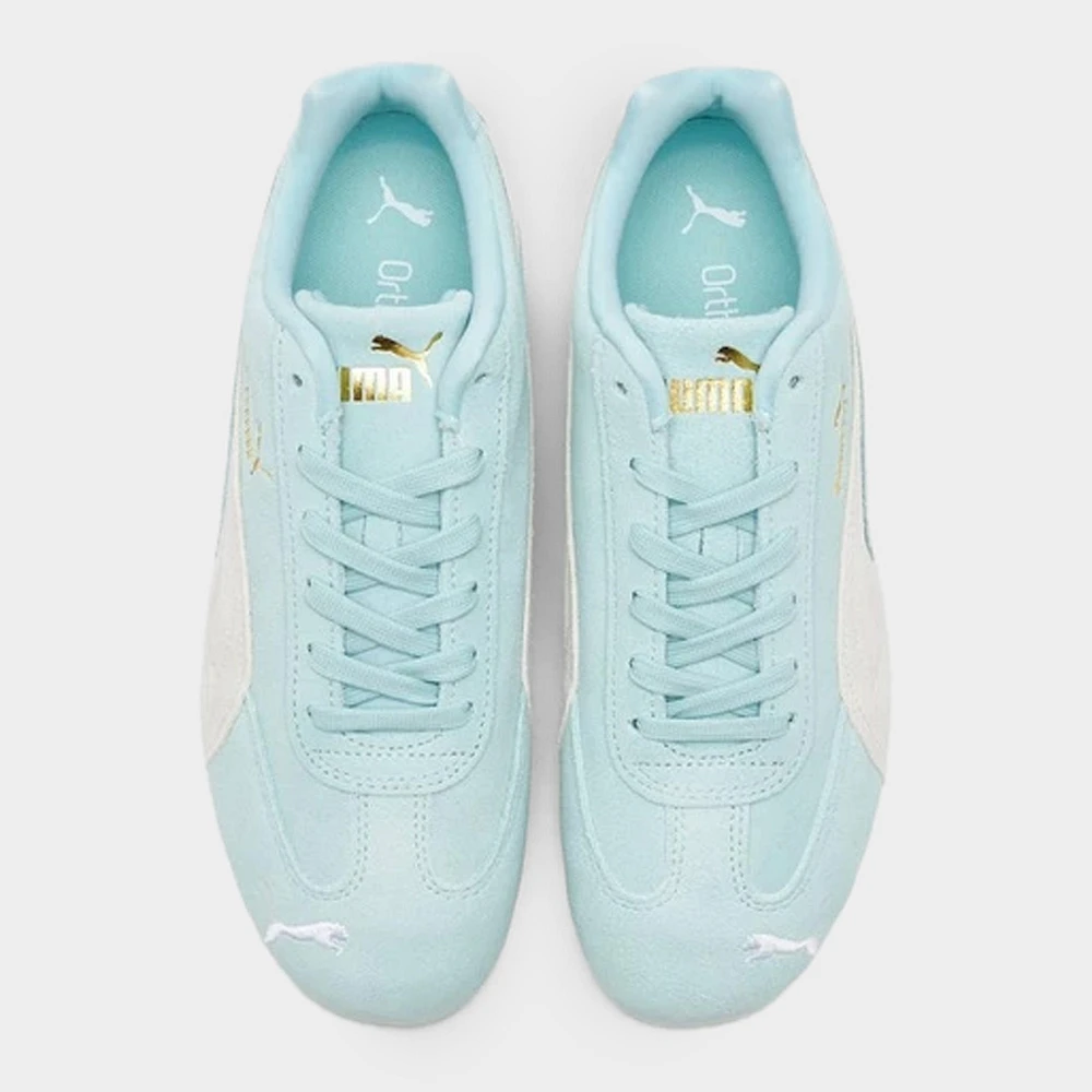Puma Juniors' Speedcat OG Safe Lake / White