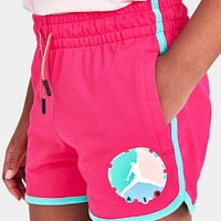 Jordan Junior Girls' BFF Fleece Shorts / Rush Pink