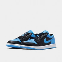 Jordan 1 Low Black / - University Blue