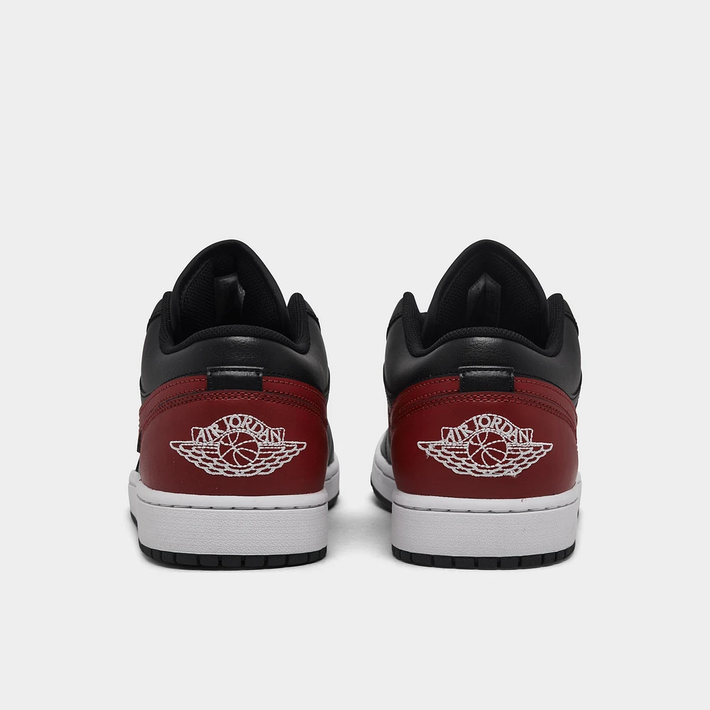 Jordan 1 Low Black / Varsity Red - Summit White