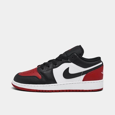 Jordan 1 Low GS White / Varsity Red