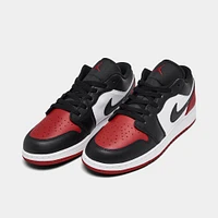Jordan 1 Low GS White / Varsity Red