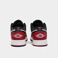 Jordan 1 Low GS White / Varsity Red