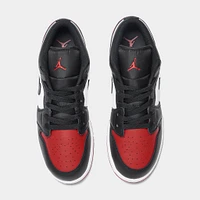Jordan 1 Low GS White / Varsity Red