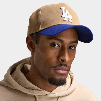 New Era Los Angeles Dodgers 9FORTY AF Snapback Khaki / Navy