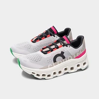 On Women's Cloudmonster 1 Ivory / Silver