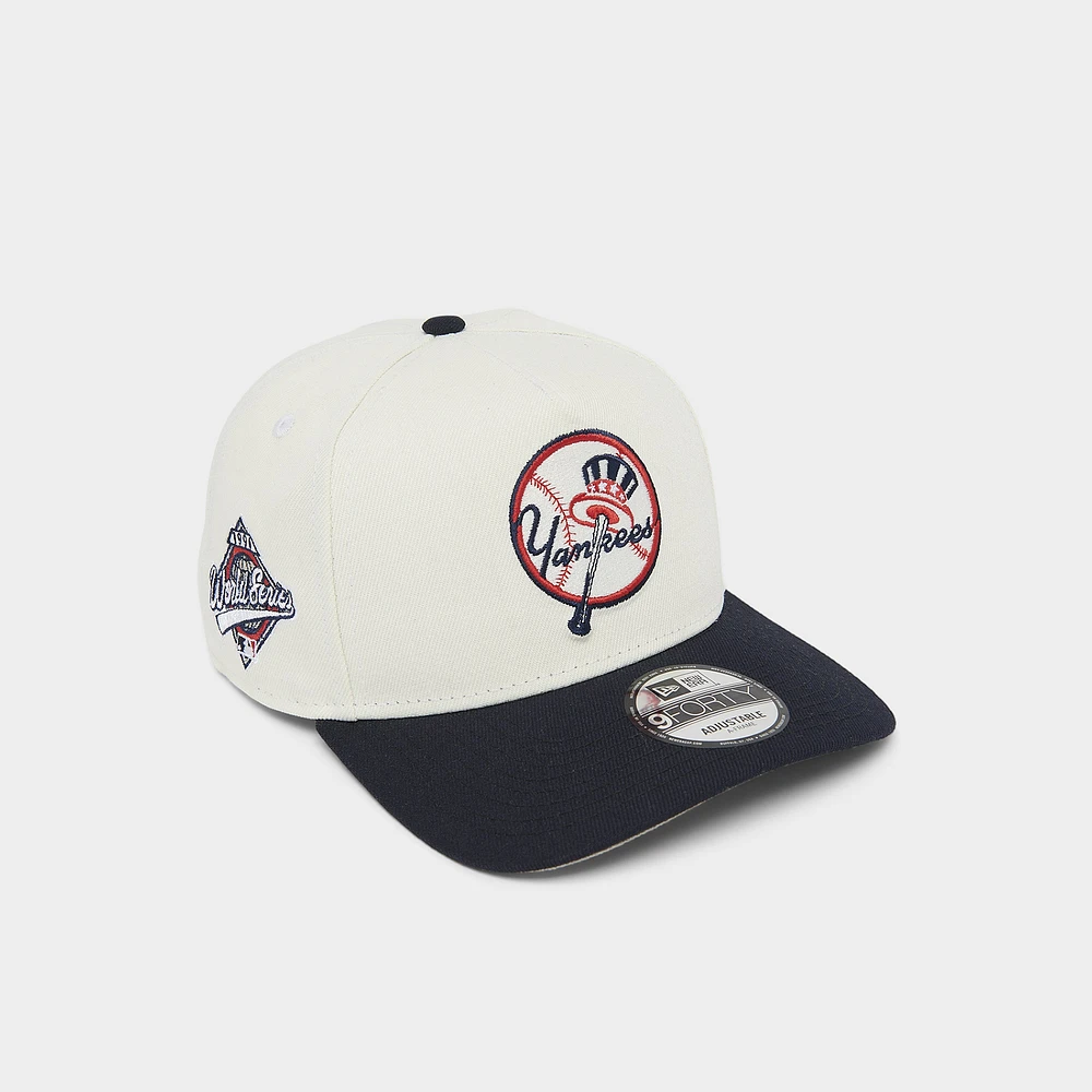 New Era New York Yankees 9FORTY AF Snapback White / Navy