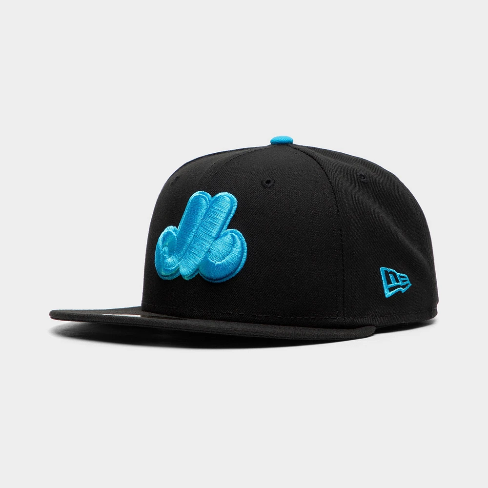 New Era Montreal Expos 59Fifty Cap Black / Blue Fanatic