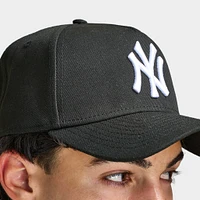 New Era New York Yankees 9FORTY A-Frame Black / White