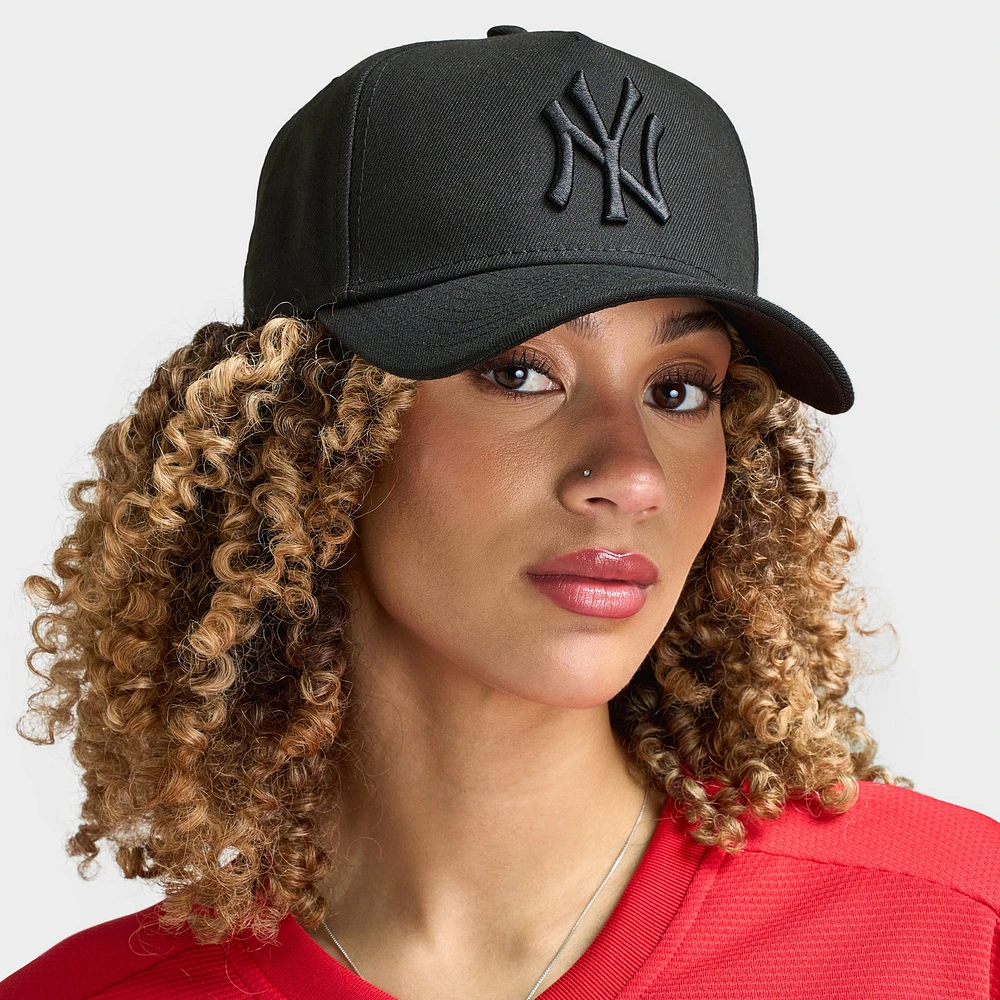 New Era New York Yankees 9FORTY A-Frame Black / Black
