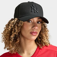 New Era New York Yankees 9FORTY A-Frame Black / Black