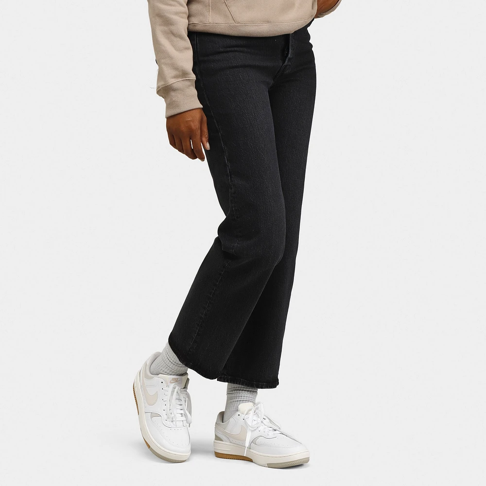 Levi's Women's Ribcage Straight Ankle Jeans / Feelin Cagey