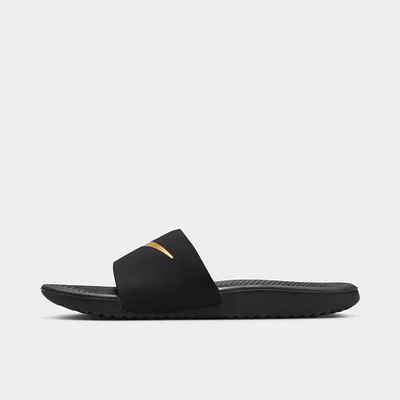 Nike Kawa Slide GS Black / Metallic Gold