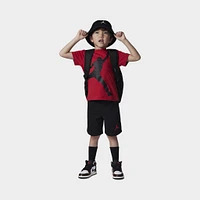 Jordan Child Boys' Jumbo Jumpman Shorts Set / Black