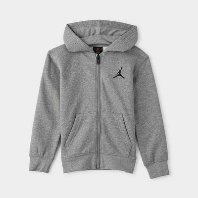 Jordan Child Boys' Essentials Full Zip Hoodie / Carbon Heather