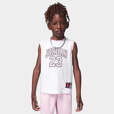 Jordan Childrens' 23 Jersey Set / Pink Foam