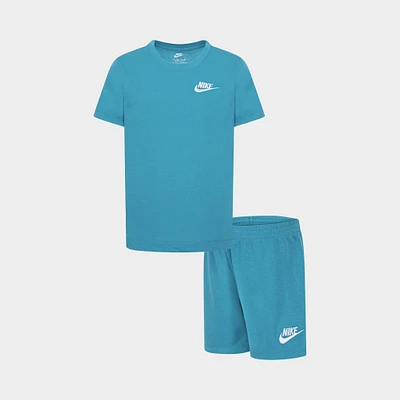 Nike Children's Club T-Shirt & Shorts Set / Dusty Cactus