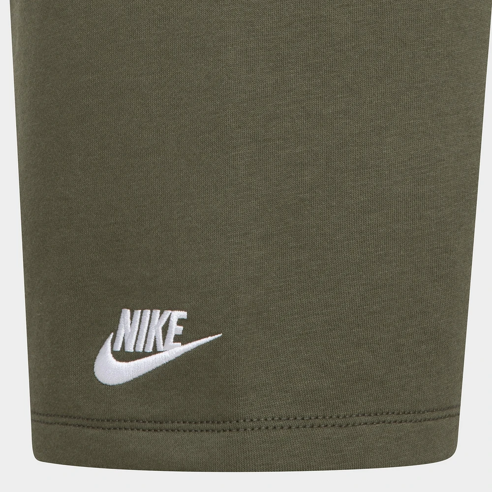 Nike Children's Club T-Shirt & Shorts Set / Medium Olive