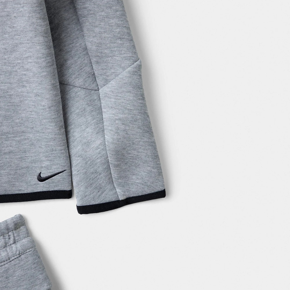 Nike Sportswear Child Boys' Tech Fleece Full Zip Hoodie Set / Dark Grey Heather