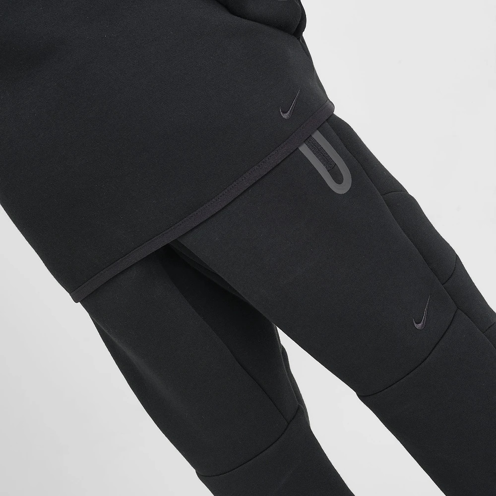 Nike Sportswear Children's Tech Fleece Full Zip Hoodie Set / Black