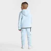 Nike Sportswear Children's Tech Fleece Full Zip Hoodie Set / Glacier Blue