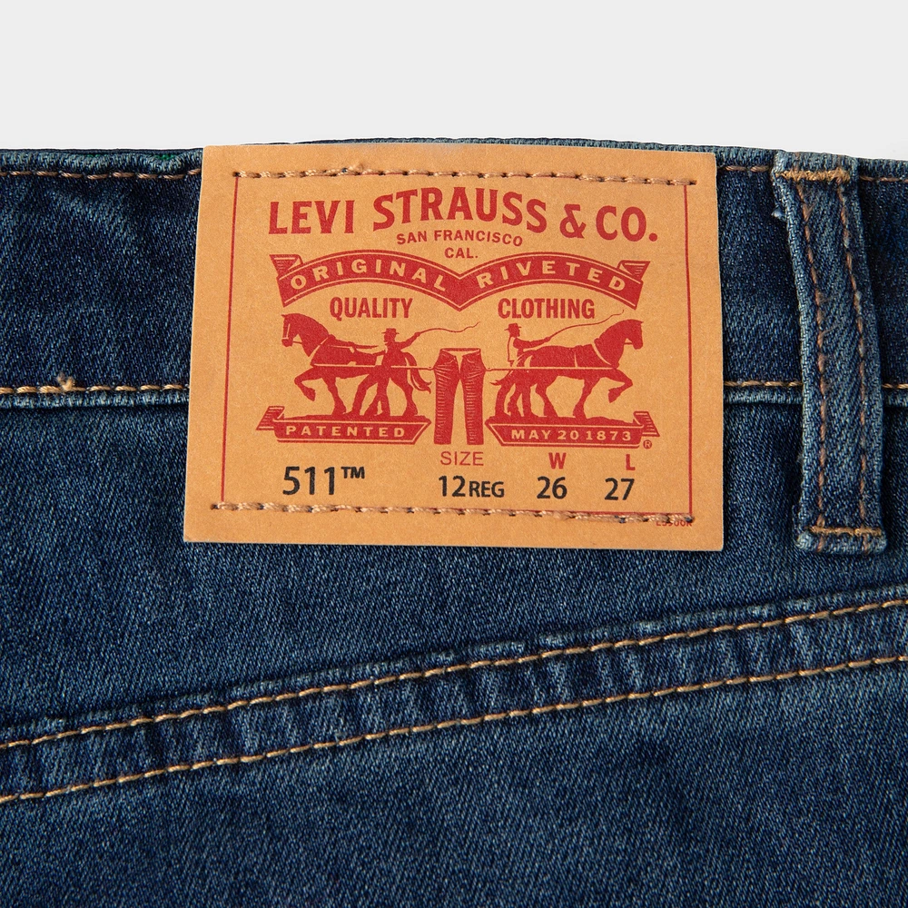 Levis Child Boys' 511 Slim Fit Jeans / Evans Blue