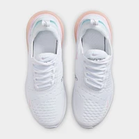 Nike Air Max 270 GS White / Pink Foam - Light Smoke Grey