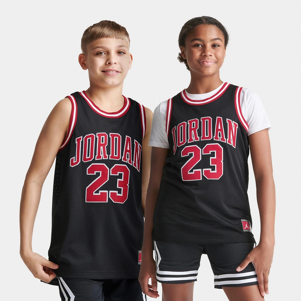 Jordan Junior Boys' 23 Basketball Jersey / Black