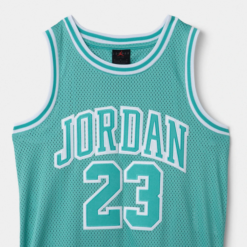 Jordan Junior Boys' 23 Basketball Jersey / Washed Teal