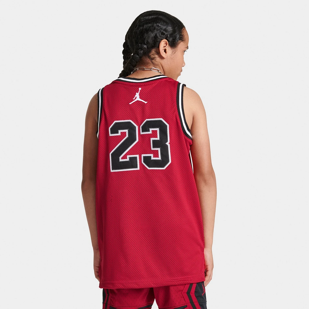 Jordan Juniors' '23 Basketball Jersey / Gym Red