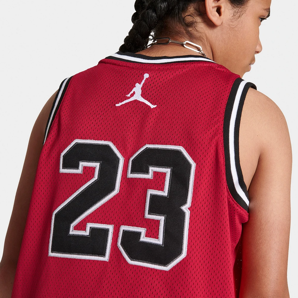 Jordan Juniors' '23 Basketball Jersey / Gym Red