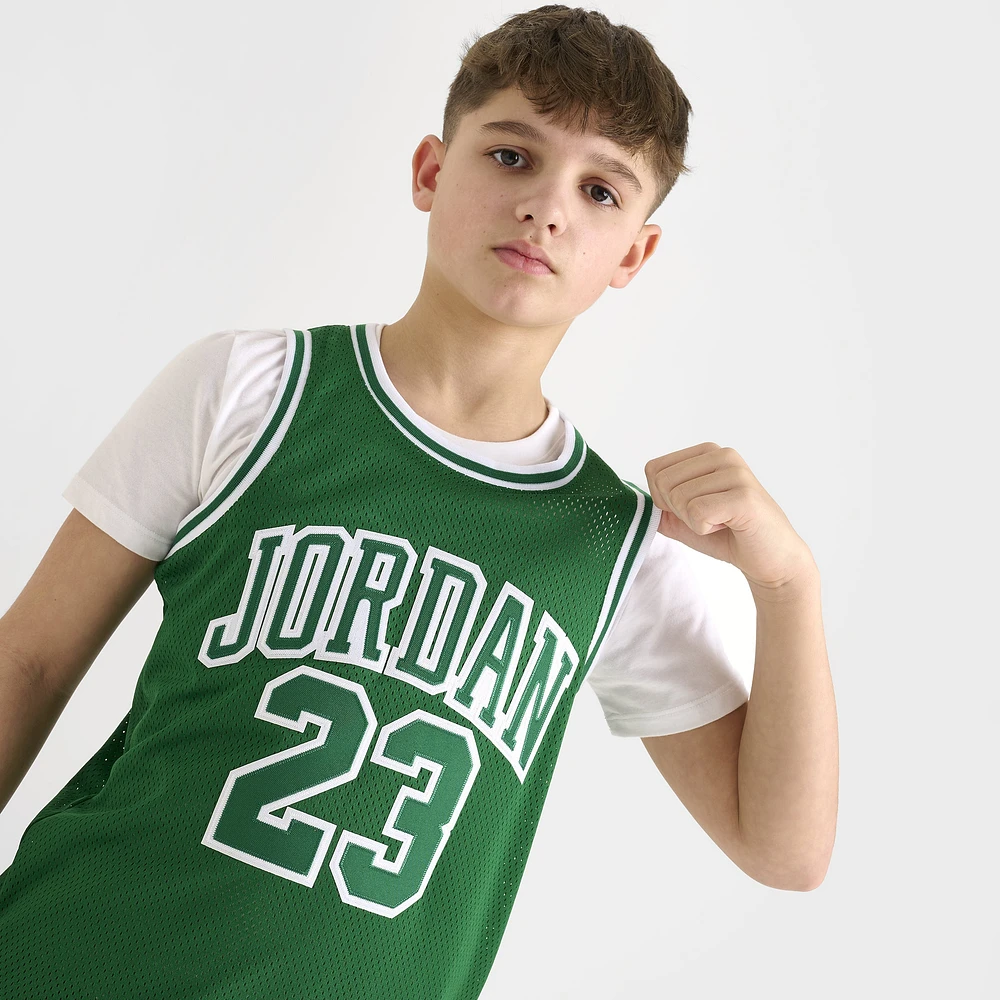 Jordan Juniors' Jersey Tank / Pine Green