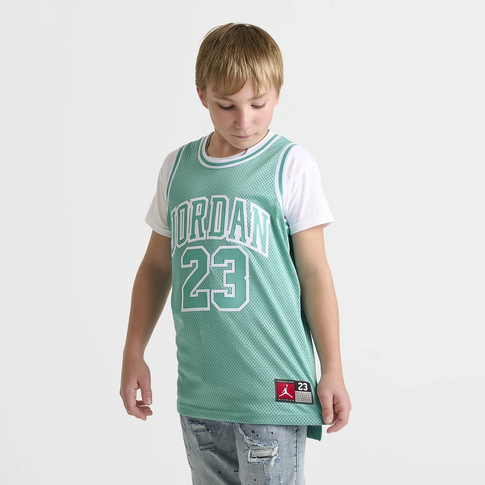 Jordan Junior Boys' 23 Basketball Jersey / Washed Teal
