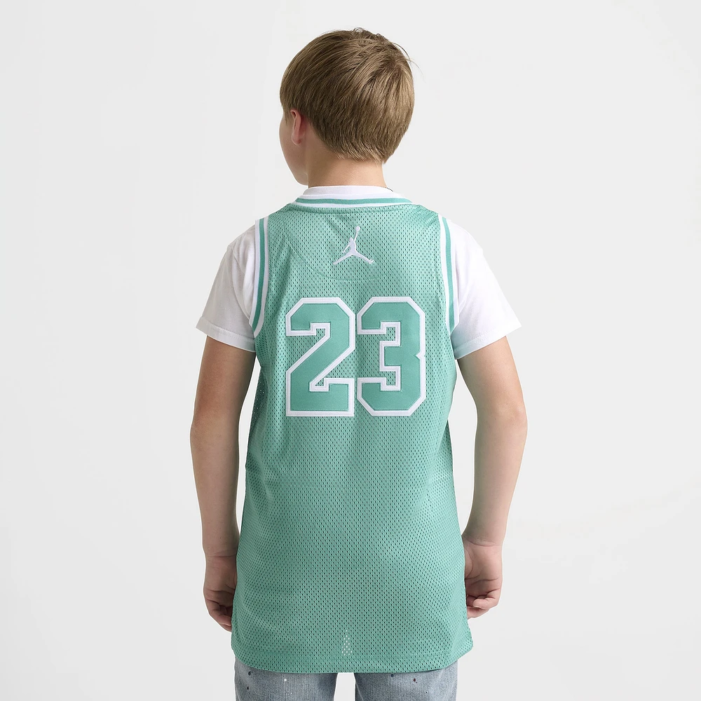 Jordan Junior Boys' 23 Basketball Jersey / Washed Teal