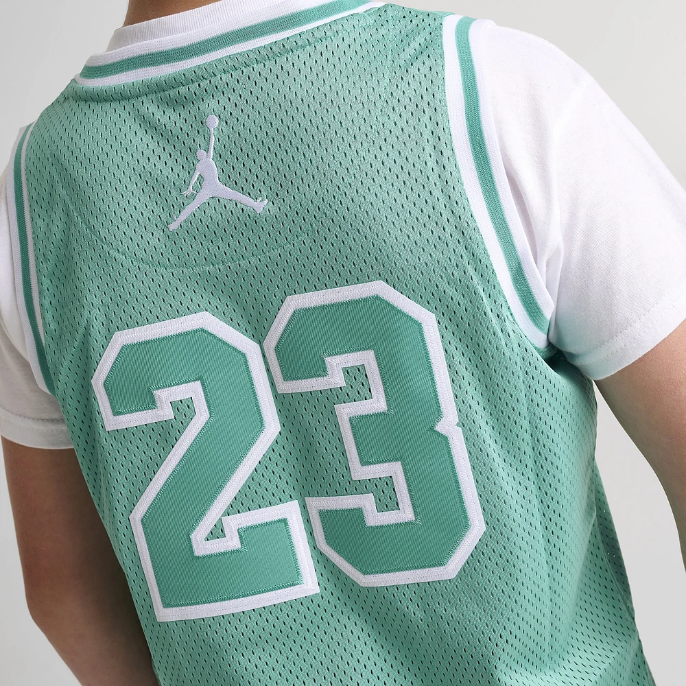 Jordan Junior Boys' 23 Basketball Jersey / Washed Teal