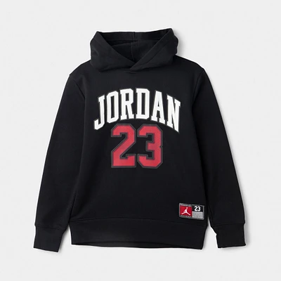 Jordan Juniors' Fleece Pullover Hoodie / Black