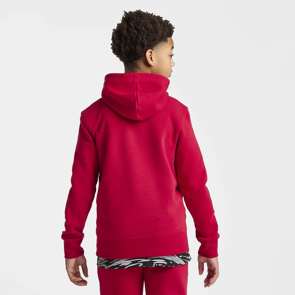 Jordan Juniors' Pullover Hoodie / Gym Red