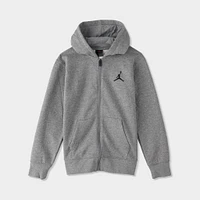 Jordan Junior Boys' Essential Full-Zip Hoodie / Carbon Heather