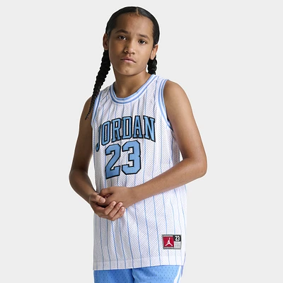 Jordan Juniors' Jersey Tank White / University Blue