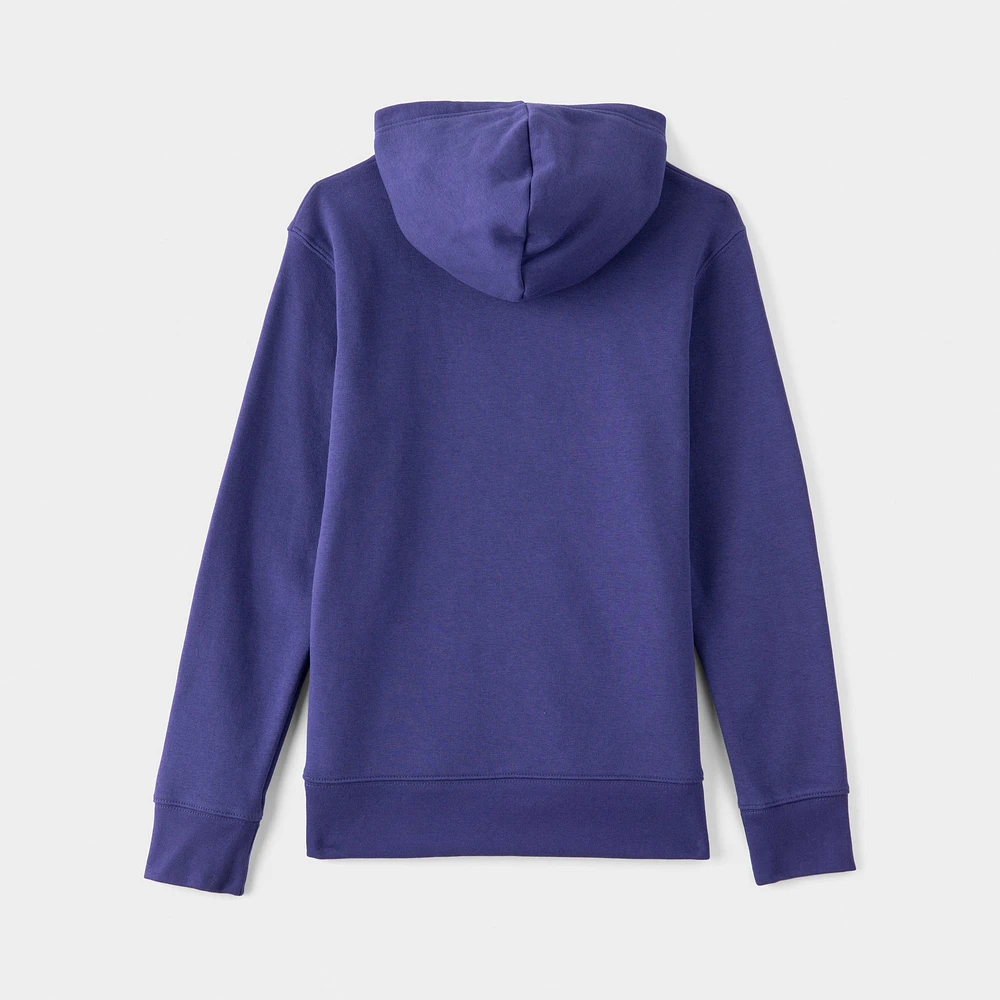 Jordan Junior Boys' MJ Flight MVP Pullover Hoodie / Sky Purple